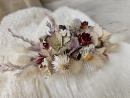 Enchanted Meadow Dried Flower Hair Comb