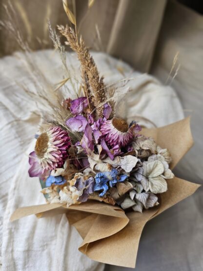 Countryside Charm Dried Flower Bouquet - Image 2