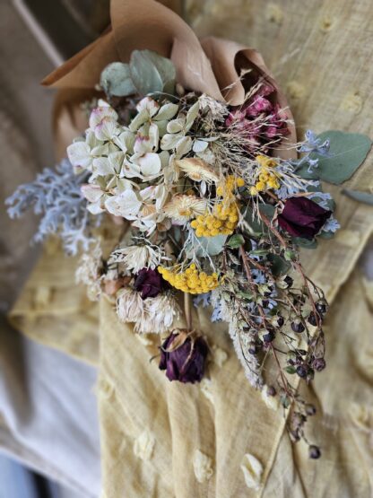 Vintage Romance Dried Flower Bouquet - Image 2