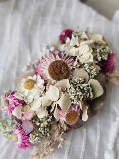 Blush Beauty Dried Flower Hair Comb