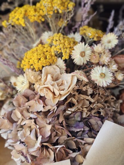 Golden Harvest Dried Flower Bouquet - Image 2