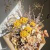 Golden Harvest Dried Flower Bouquet