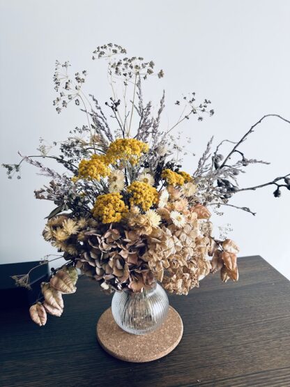 Golden Harvest Dried Flower Bouquet - Image 4